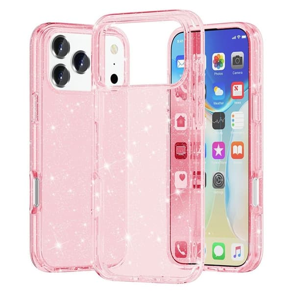 iPhone 17 Pro Akryylipuhelinkotelo - Pinkki