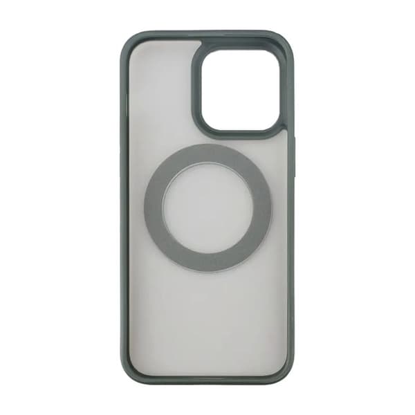 iPhone 15 Pro Max Skal med MagSafe Stativ Rvelon - Grön