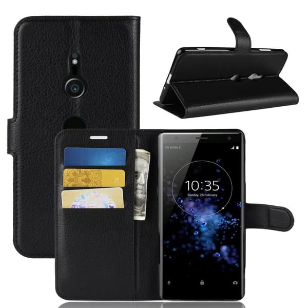 Litchi Cover til Sony Xperia XZ3
