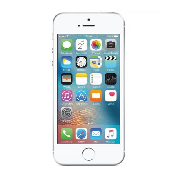Brugt iPhone SE 16GB Sølv - Brugt stand