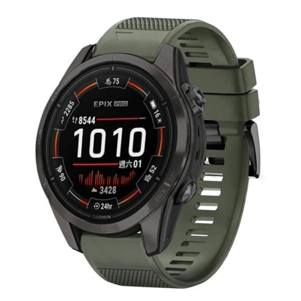 Garmin Epix Pro 51mm Silikone Urrem - Grøn
