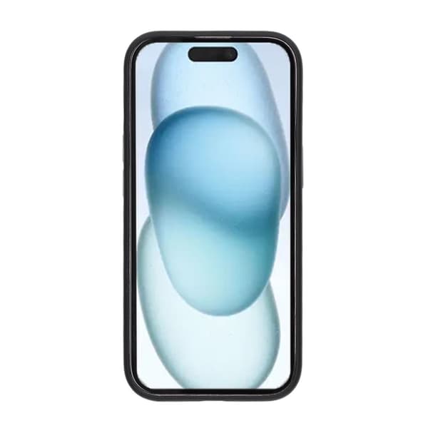 iPhone 15 Rvelon Cover Roterende Magnetisk Stativ - Sort