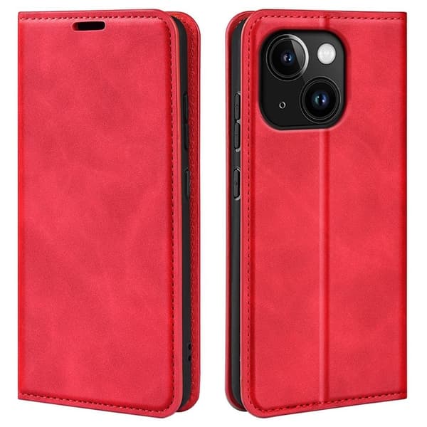 Iskunkestävä iPhone 15 Plus -kuori - Punainen