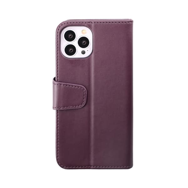 iPhone 14 Pro Max Plånboksfodral Extra Kortfack Rvelon - Lila