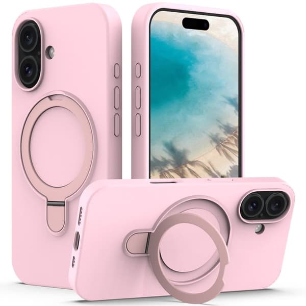 iPhone 16 MagSafe Stand Case - Pink
