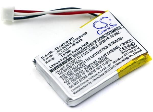 Batteri til Logitech 910-004362 etc.