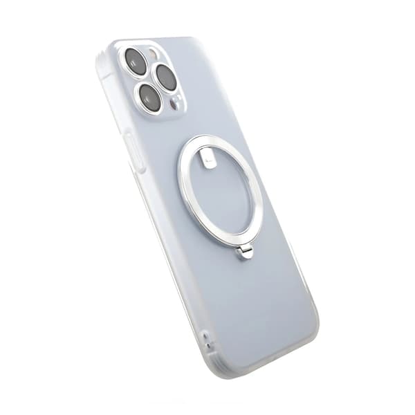 iPhone 14 Pro Skal med MagSafe Stativ Rvelon - Vit