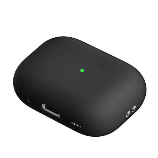 Stødsikkert AirPods Pro 2 silikone etui - Sort