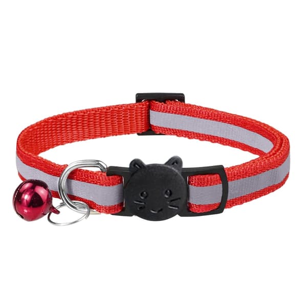 Pet Luminous Protective Cover Collar Red