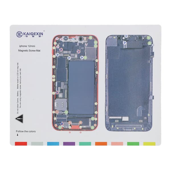 Magnetisk skruvmatta för iPhone 12 Mini
