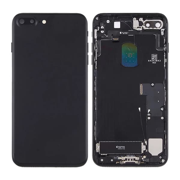 iPhone 7 Plus Bagcover OEM med Små Dele Sort