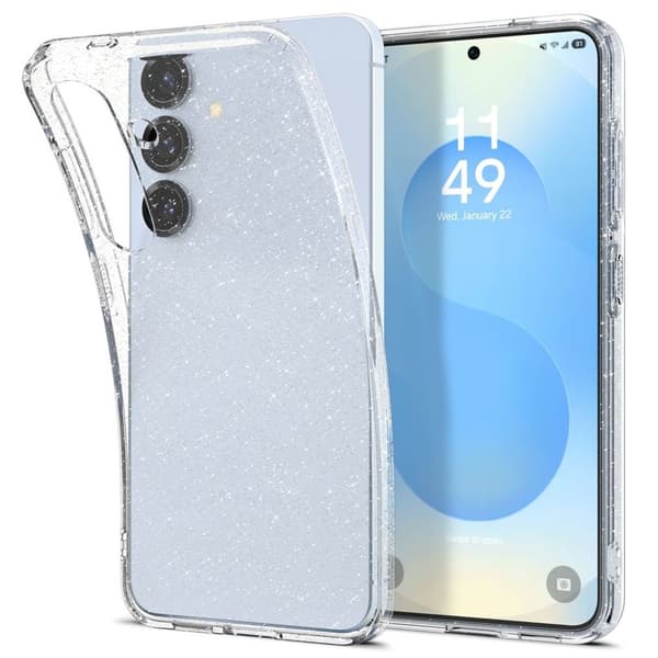 Spigen Liquid Crystal -näytönsuoja Samsung Galaxy S25:lle