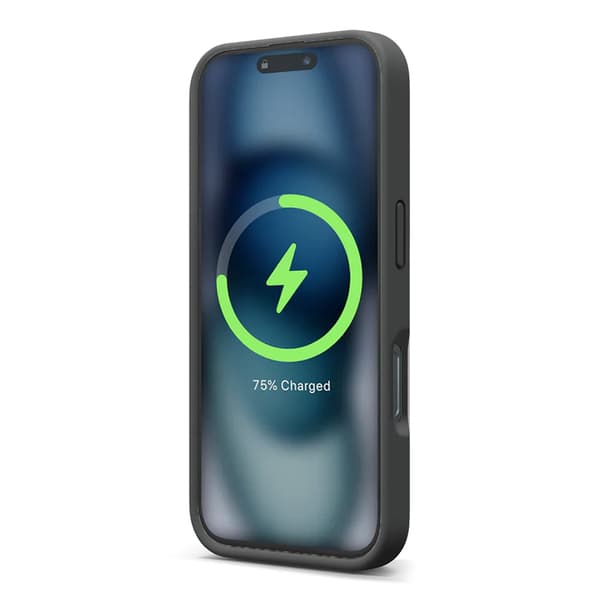 iPhone 16 Pro Max Mobilcover Silikone Magnet Rvelon - Sort