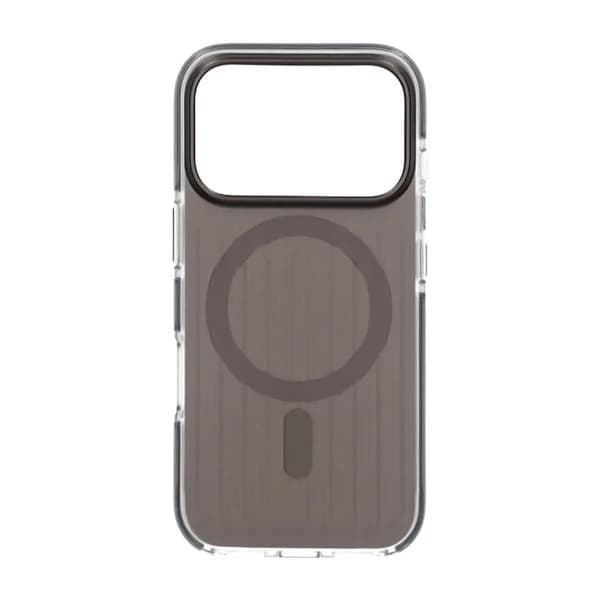 Bølget Magsafe Mobilcover til iPhone 17 Pro - Sort