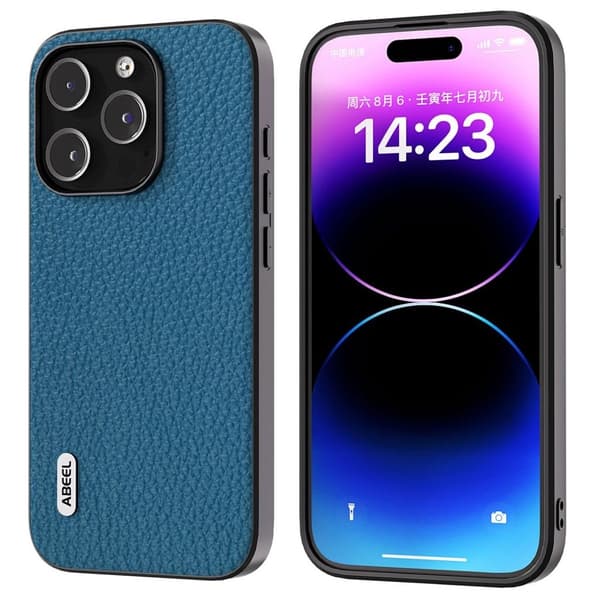 ABEEL iPhone 15 Pro Max -kuori - Sininen