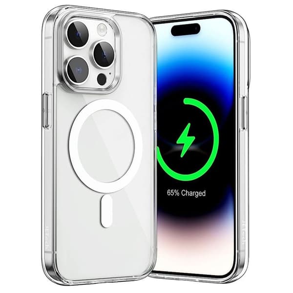 iPhone 15 Pro Skal MagSafe-kompatibelt - Transparent