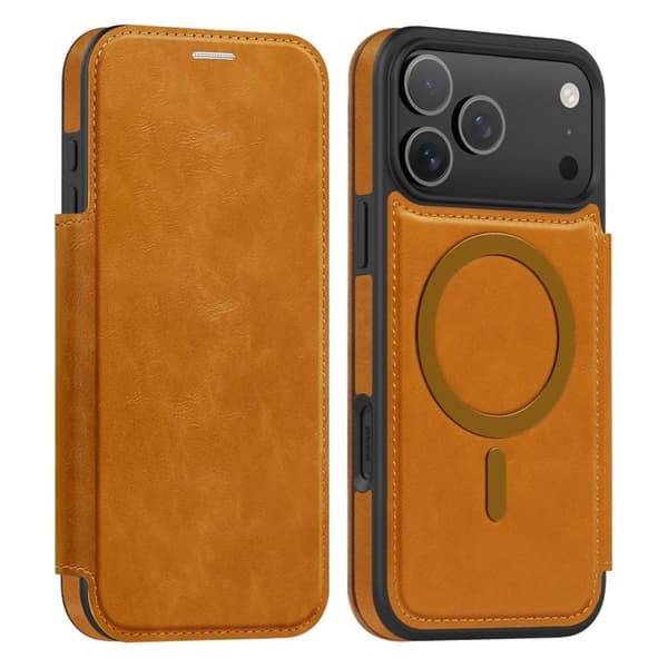 iPhone 18 Pro/17 Pro MagSafe Plånboksfodral - Orange