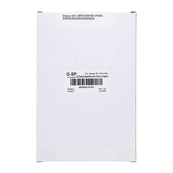 iPhone 14 Pro Max LCD-skærm Original (Service ny+ Sensor kør diagnose)