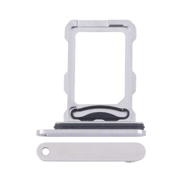 iPhone 16 Pro/16 Pro Max SIM-korttipidike - Valkoinen