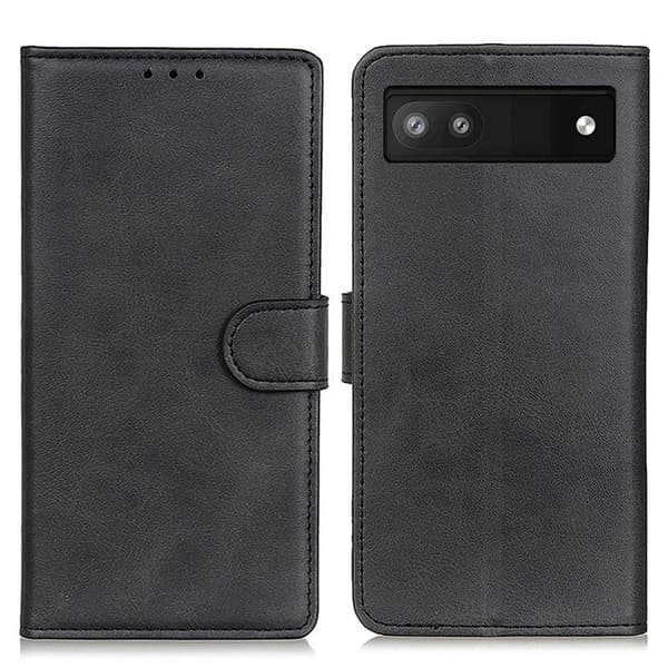 Tekstureret Google Pixel 6a telefoncover - Sort