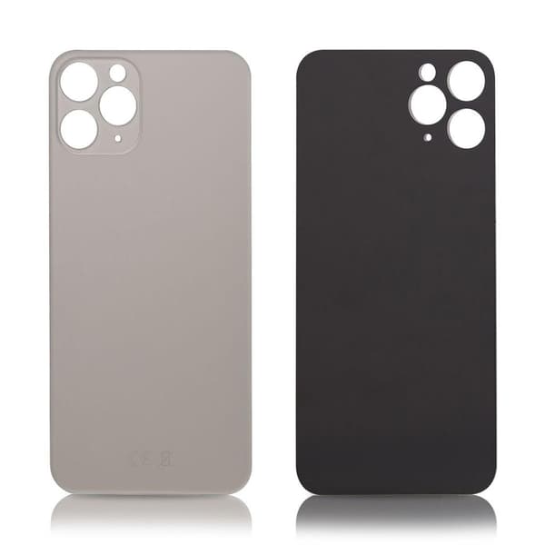 iPhone 11 Pro Bagglas uden logo Høj Kvalitet Sølv