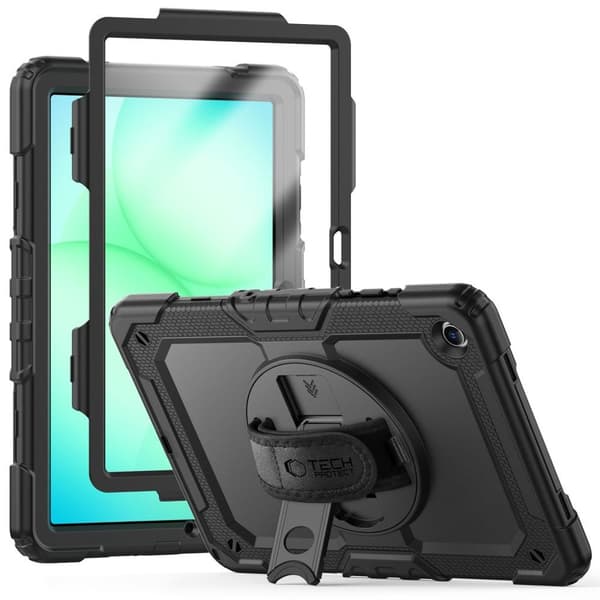 Tech-Protect Solid Cover til Samsung Galaxy Tab A9 Plus/A11 Plus - Sort