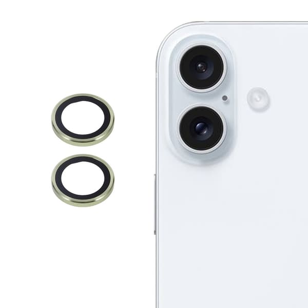 Hærdet glas kameraprotector til iPhone 17 - Grøn