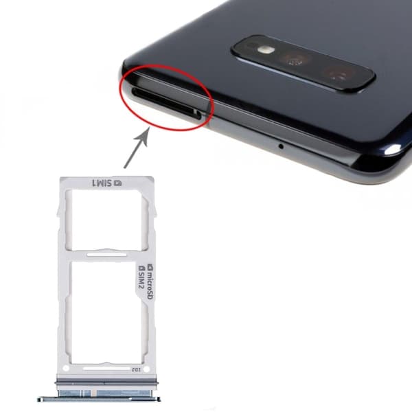 Samsung Galaxy S10e Dual SIM ja microSD-korttipaikka Prism Green
