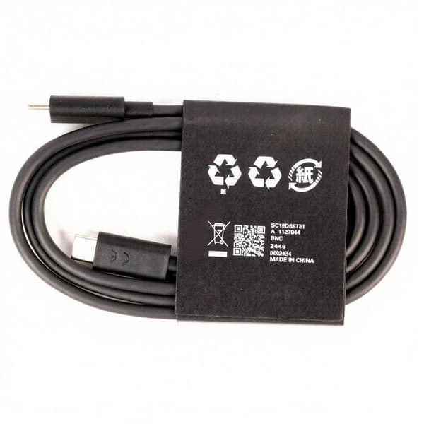 Motorola Original USB-C-kabel 6.5A 1m - Svart