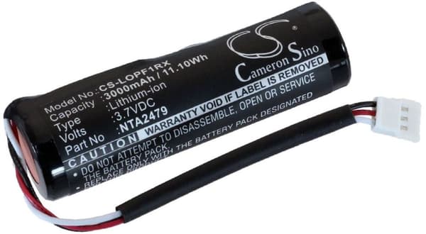 Batteri til Logitech MM50 osv. erstatningsbatteri