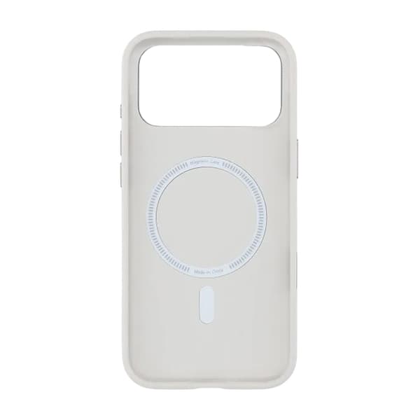 Mobilskal för iPhone 17 Pro Max - Kameraskydd Vit PU-läder