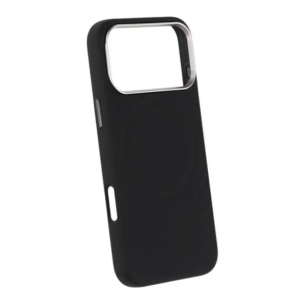 Mobilskal Silikon med Magsafe för iPhone 17 Pro Max - Svart