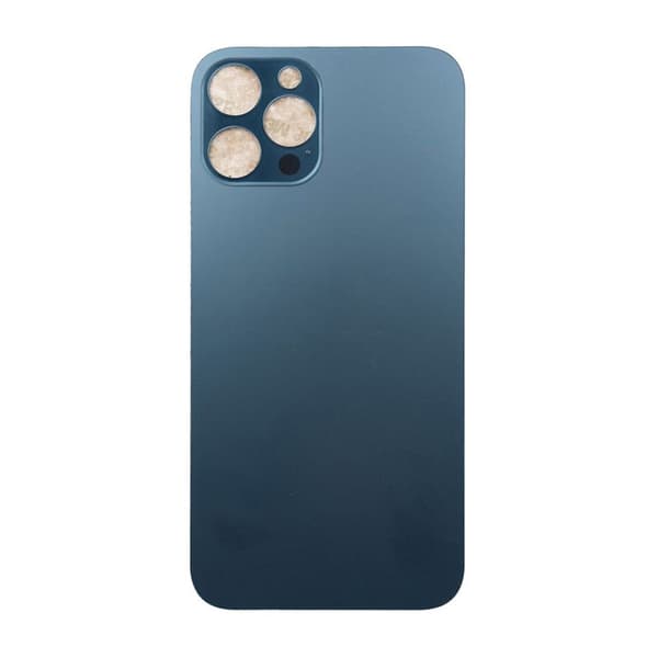 iPhone 13 Pro Max Bagglas med tape - Blå