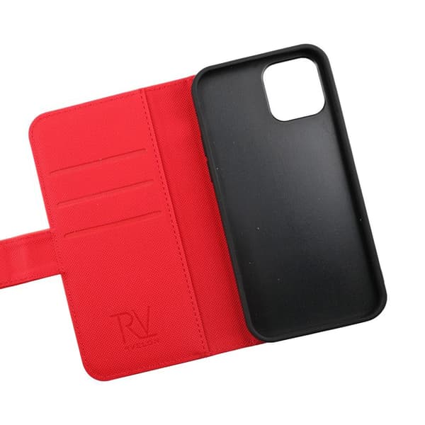 iPhone 11 Plånboksfodral Magnet Rvelon - Röd