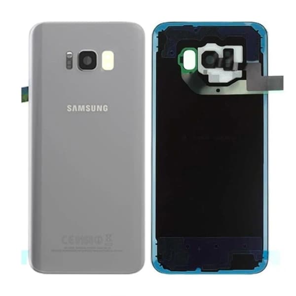 Samsung Galaxy S8 Bagcover - Sølv