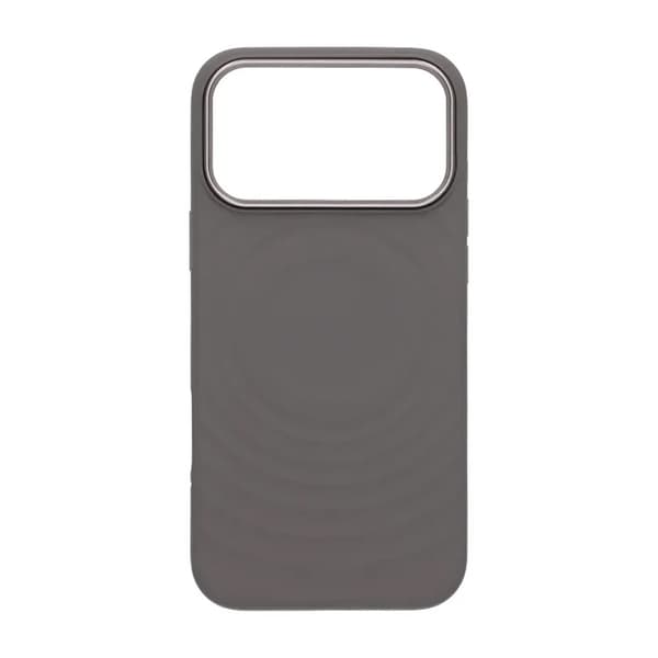 Mobilskal Silikon med Magsafe för iPhone 17 Pro Max - Mörkgrå