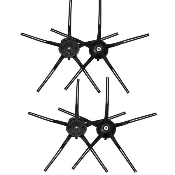 Roborock S7 / T7S / T7S Plus G10 Sidebørste, 4 stk. - Sort