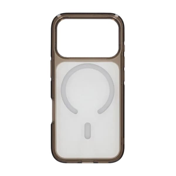 TPU Magsafe Mobilcover til iPhone 17 Pro Max - Sort Transparent