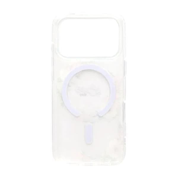 Malet blomstret mat magnetisk etui til iPhone 17 Pro - H4
