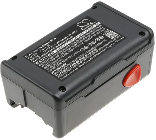 Batteri til Gardena 648844 osv.