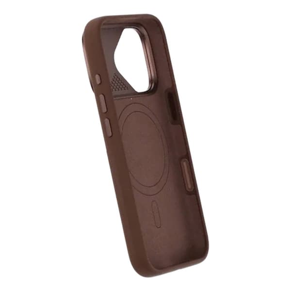 Silikonecover MagSafe med Kamerabeskyttelse til iPhone 17 Pro Max - Brun