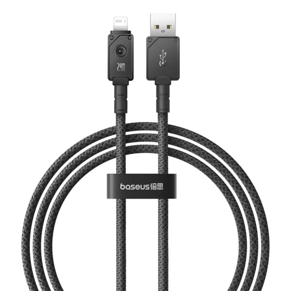 Baseus Nopea Latauskaapeli USB - Lightning, 1m - Musta
