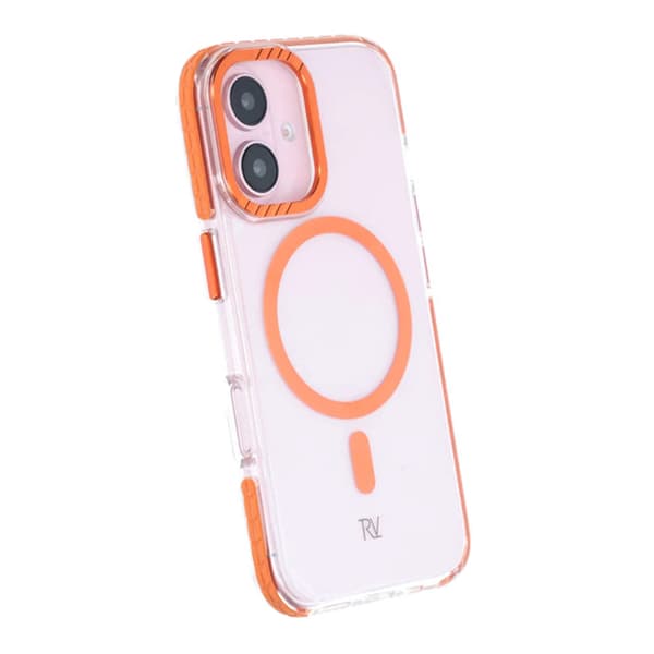 iPhone 16 Rvelon Mobilcover Magnetforstærket - Orange