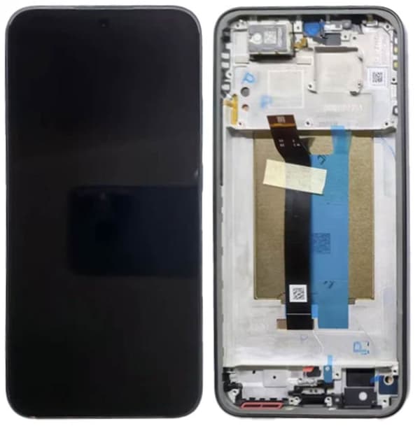 Xiaomi Redmi Note 15 Pro 5G LCD-skärm – Svart