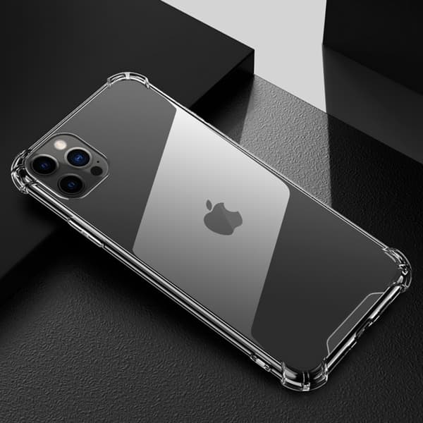 Shockproof Skal för iPhone 12 Pro Max hög kvalité - Transparent
