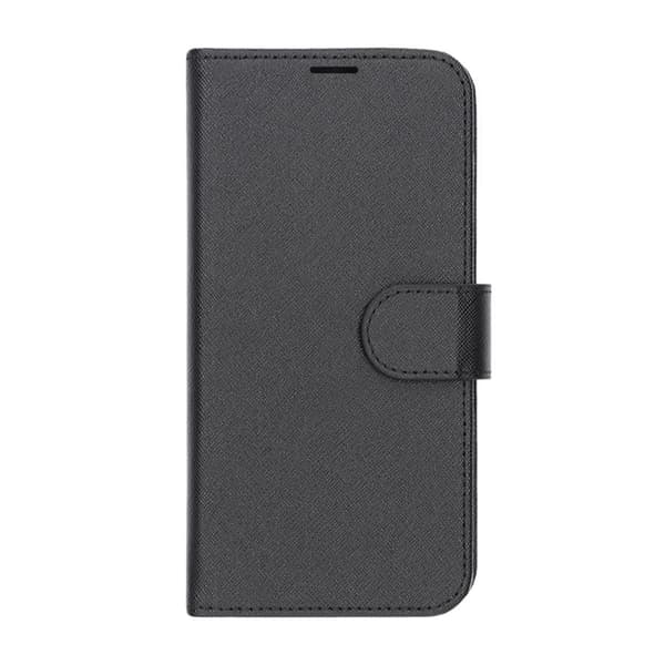 Flip Stand Læder Wallet Case Til Samsung A56 Sort