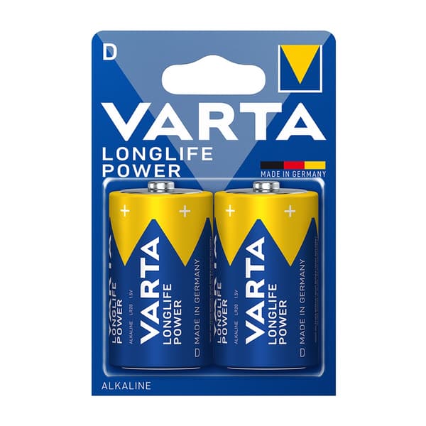 Varta Alkaline D / LR20 Batteri 2-pak