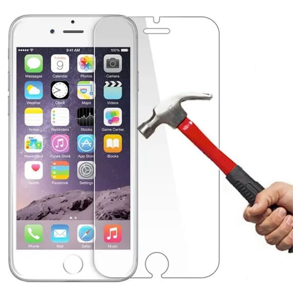 Weilis Skärmskydd Härdat Glas för iPhone 6 Plus/6S Plus/7 Plus/8 Plus