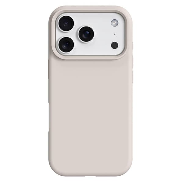 iPhone 18 Pro Max/17 Pro Max silikonikuori - Valkoinen
