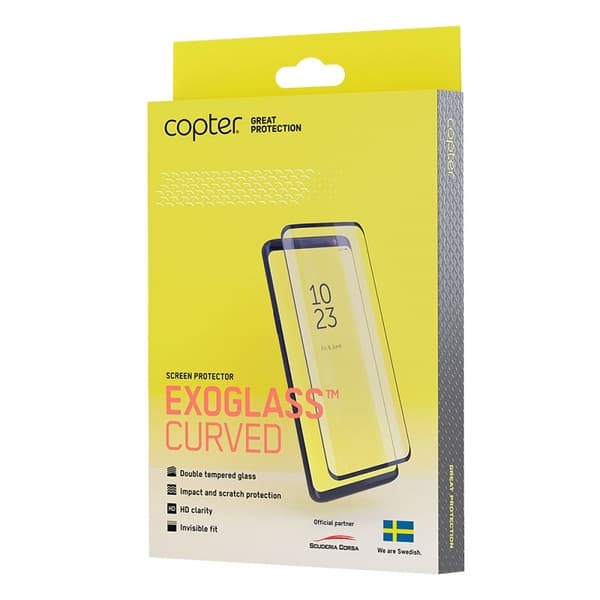 Copter Exoglass Buet Ramme til iPhone 11 & XR - Sort